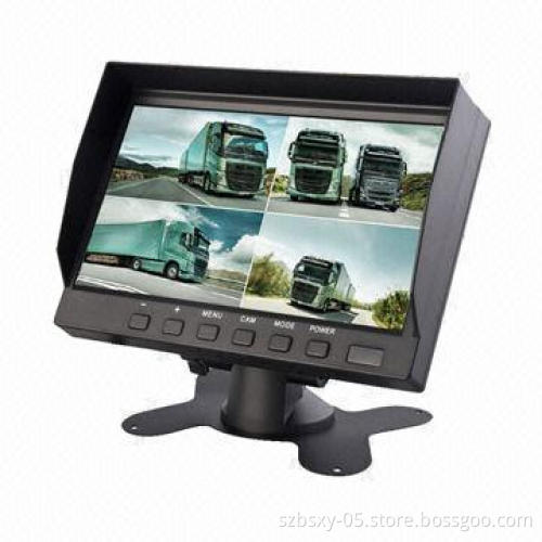 7-inch Car Reversing LCD Monitor for School Bus Rear View Systems